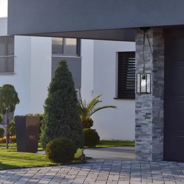 Lampadario da esterno MALMO 1xE27/15W/230V nero