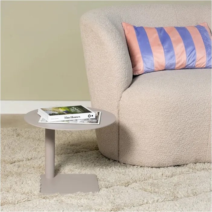 Tavolino rotondo in metallo ø 40 cm Sunny – Spinder Design