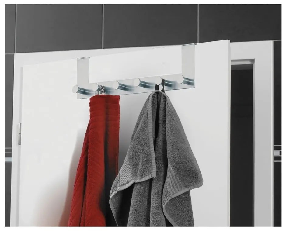 Appendiabiti in metallo argentato 39 cm Celano - Wenko