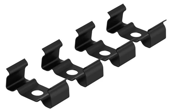 Clips di Fissaggio per Profilo Slim per striscia LED (conf. 4pz)