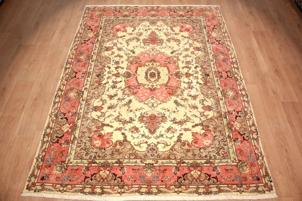 Tabriz Tappeto 270 x 200 (Iran) Annodato A Mano