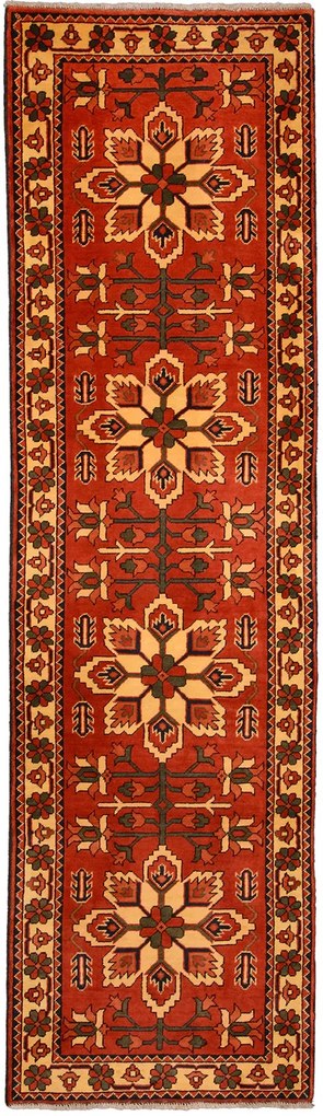 Afghan Tappeto orientale 290x80 Beige (Afghanistan) Annodato A Mano