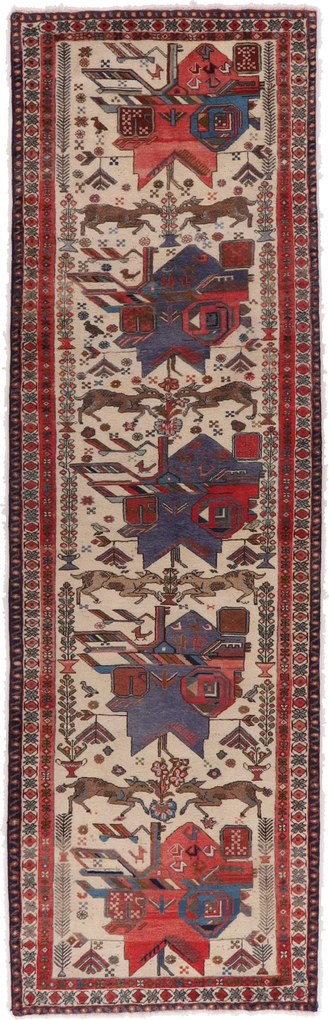 Hamedan Tappeto persiano 100x320 (Iran) Annodato A Mano