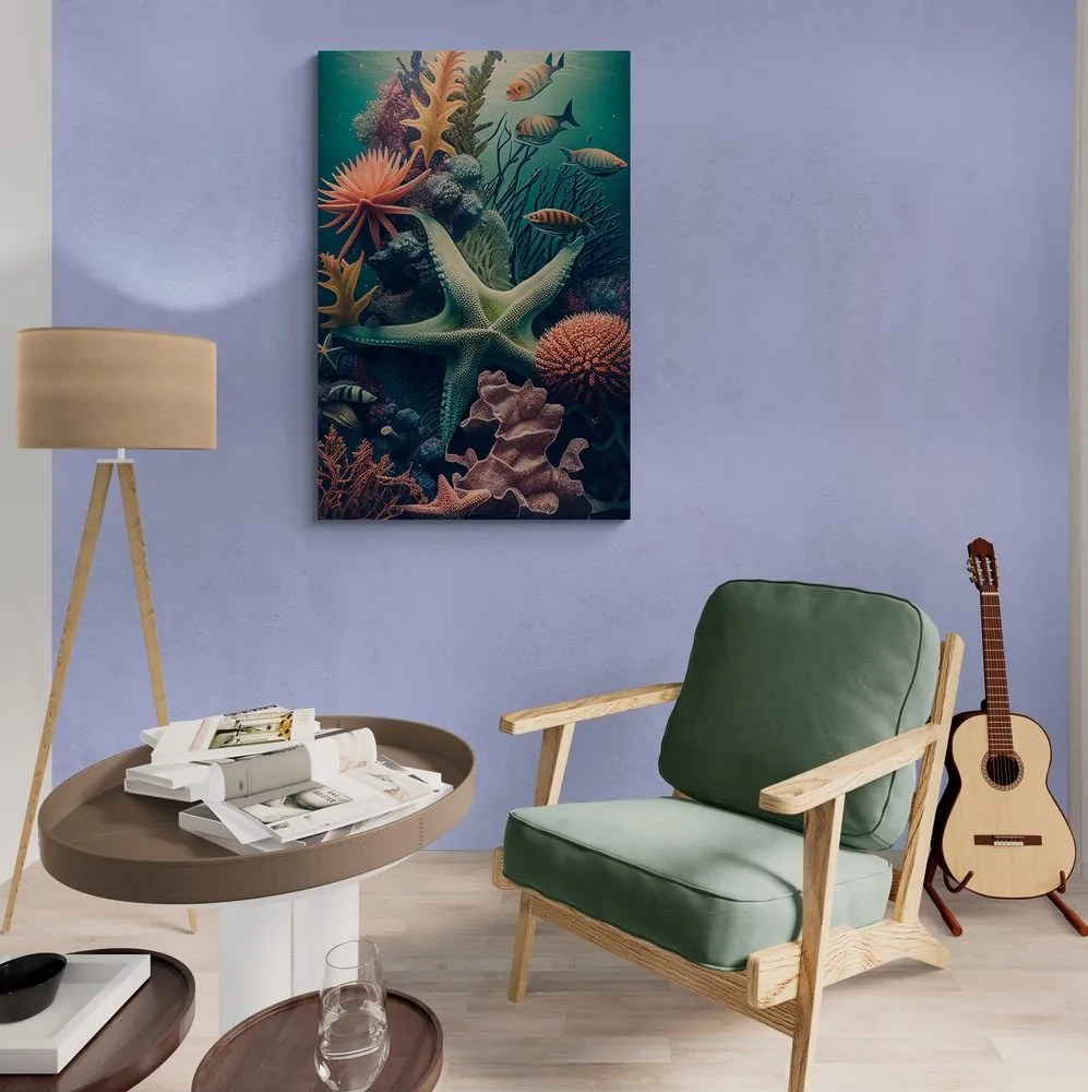 Quadro su tela – Stelle marine surrealiste