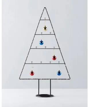 Albero di Natale con Luci LED in Metallo Neem Nero - The Masie