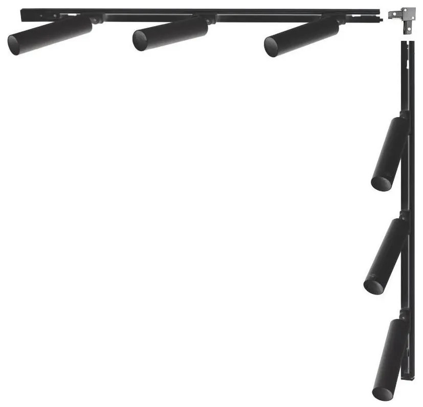 Zuma Line 3577 - Faretto a binario LULU 6xGU10/35W/230V, nero