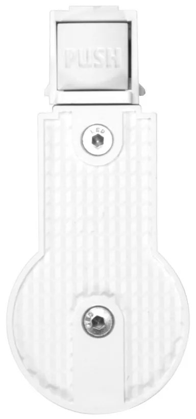 Faro LED Lineare 18W Magnetico 36cm CRI92 UGR16 Bianco 48V Colore Bianco Caldo 3.000K