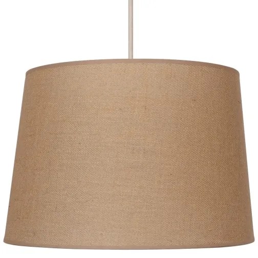 Duolla - Lampadario a sospensione con filo CONE 1xE27/15W/230V diametro 40 cm marrone