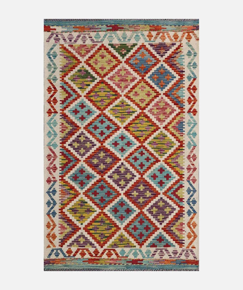 Kilim Tappeto orientale 90 x 130 (Pakistan) Tessuto A Mano