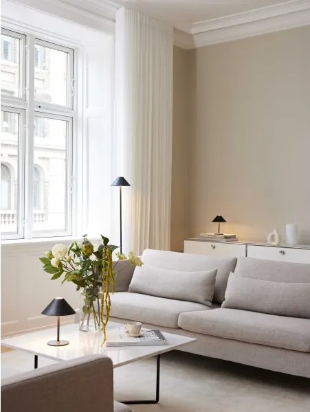 Halo Design 800803 - Lampada da tavolo ricaricabile dimmerabile HYGGE LED/3W/4000 mAh IP54 nero