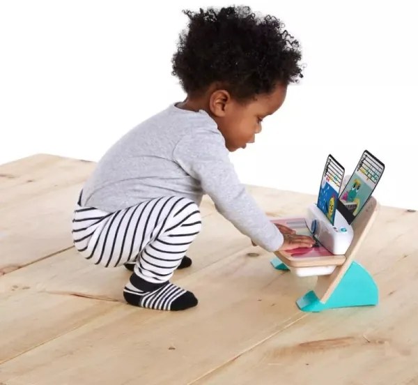 Baby Einstein - Giocattolo musicale in legno MAGIC TOUCH 3xAA pianoforte