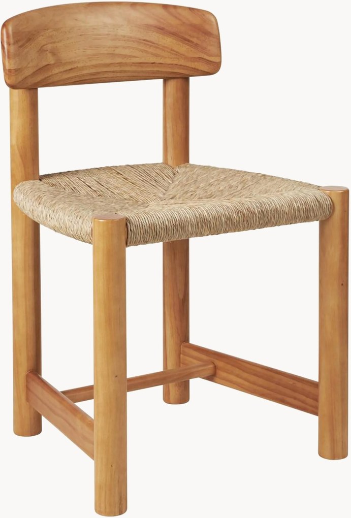 Sedia in legno fatta a mano in legno di pino Daumiller