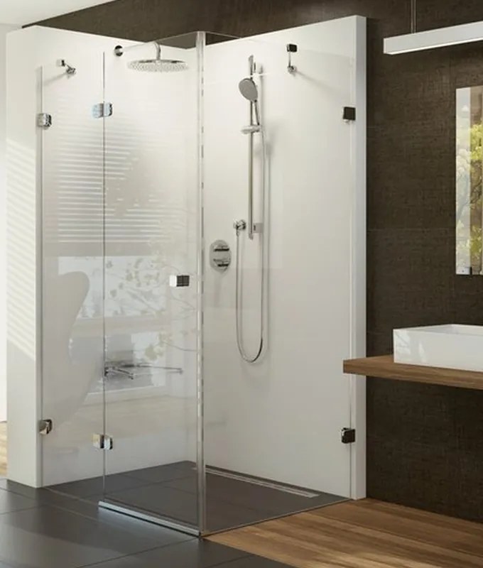 Ravak Brillant box doccia 120x80 cm rettangolare cromo lucida/vetro trasparente 0UPG4A00Z1