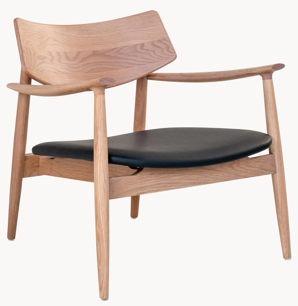 Poltrona lounge in legno di quercia Olvera