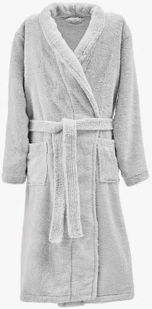 Accappatoio unisex in cotone con collo sciallato Cocoon