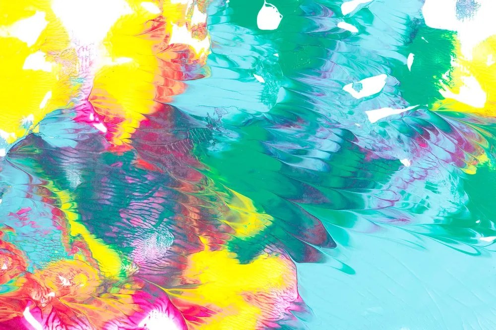 Carta da parati – Astrazione in colori pastello