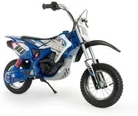 Moto Elettrica per Bambini 24V Ruote Gonfiabili X-Treme Blue Fighter