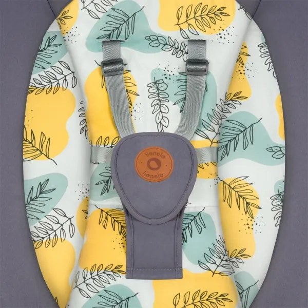 Lionelo - Sdraietta RALF con melodia, 4xAA, grigio cemento + telecomando