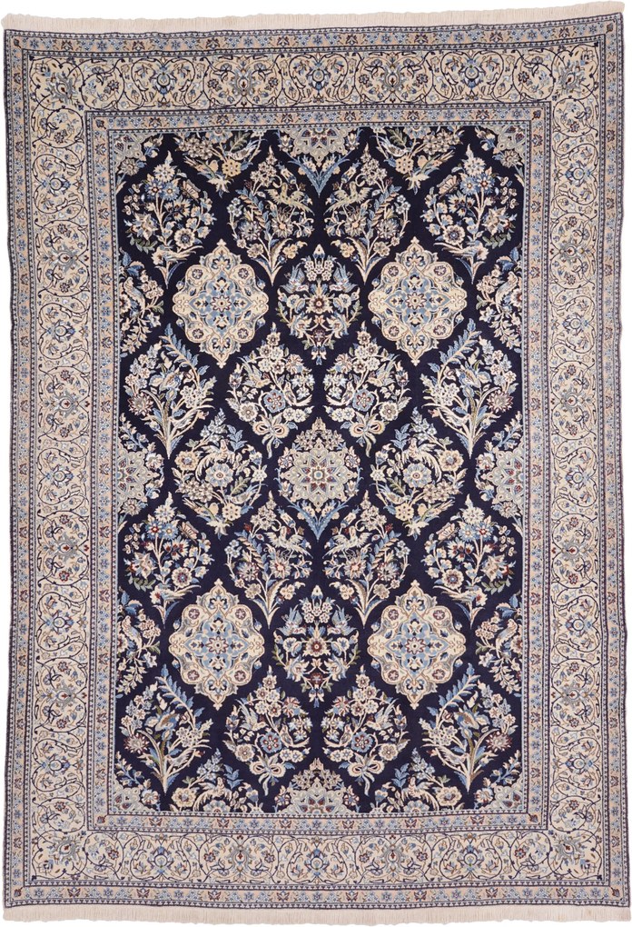 Nain Tappeto 340x250 (Iran) Annodato A Mano