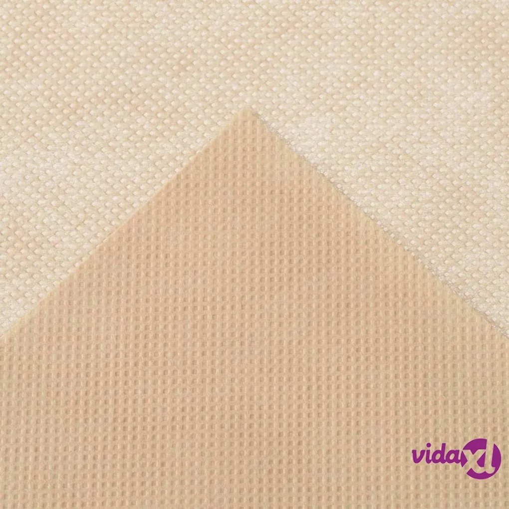 Nature Telo Antigelo con Zip 70 g/m² Beige 2x1,5x1,5 m