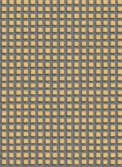 Art Deco Tapete Mosaic von Cole & Son - Black & Gold