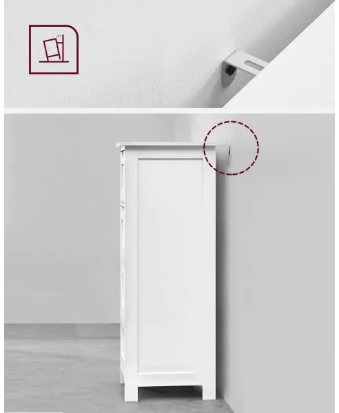 Mobiletto ZARA bianco