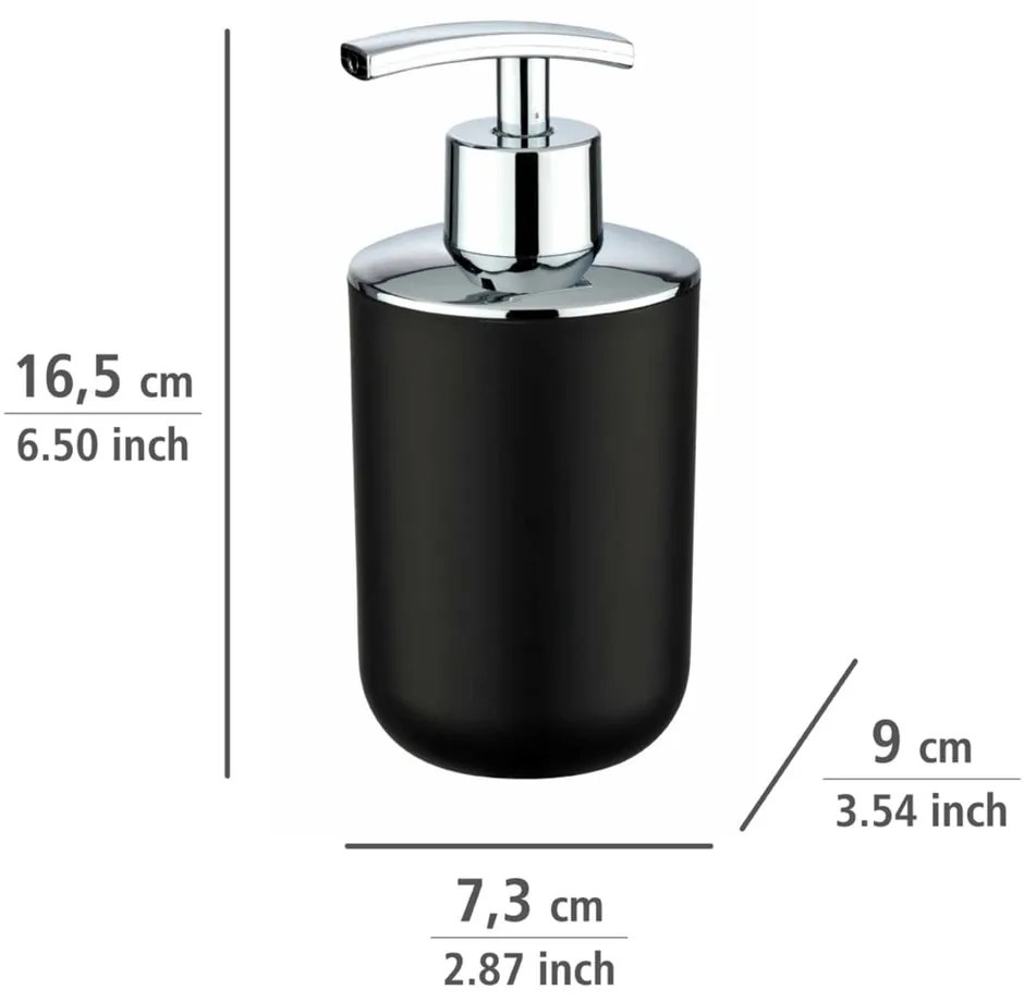 Distributore di sapone nero Brasil - Wenko