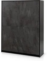 Credenza alta MADRID nero/ossido