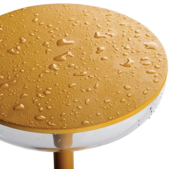 Kanlux 37314 - Lampada ricaricabile dimmerabile FLUXY LED/1,7W/1800 mAh IP44 giallo