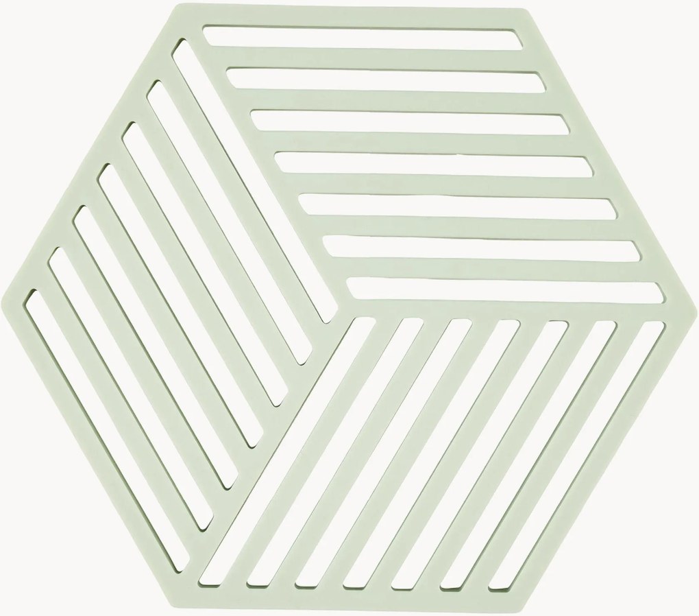 Set di 6 sottobicchieri in silicone Hexagon