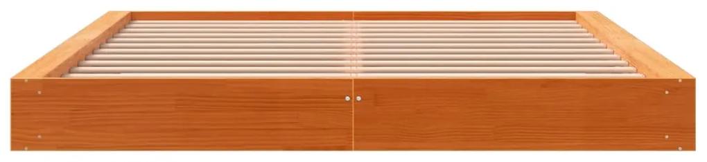 Giroletto marrone cera 200x200 cm in legno massello di pino