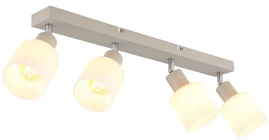 Globo 54114-4 - Faretto orientabile TRENT 4xE14/25W/230V