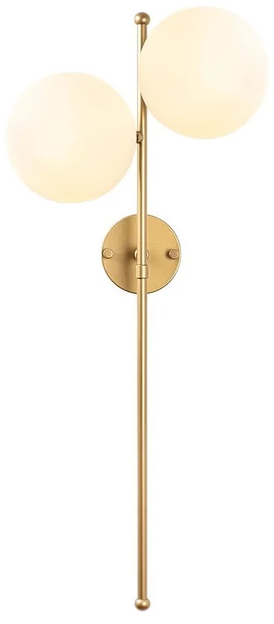 Lampada da parete dorata Fazli – Opviq lights