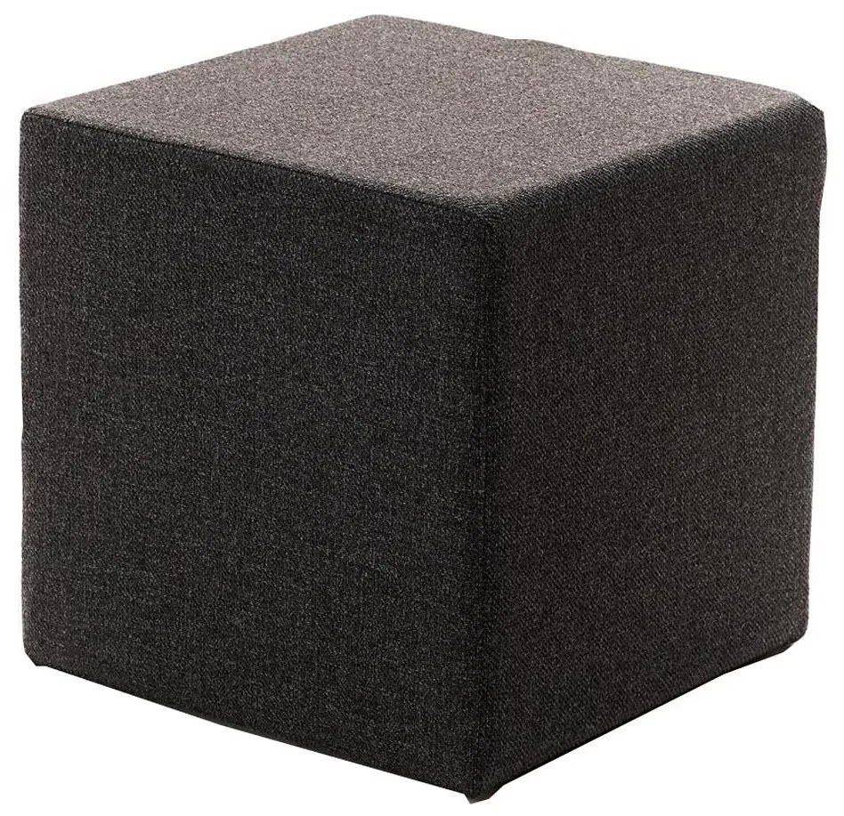 Pouf CUBI 40x40 cm marrone scuro