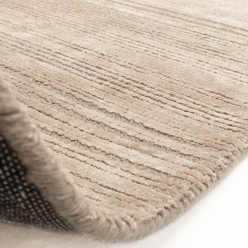 Tappeto beige tessuto a mano con lana 160x230 cm Henley Sand - Asiatic Carpets