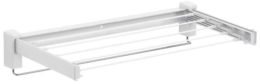 WENKO 3770013100 - Stendibiancheria BUTTERFLY 70x13,5 cm argento/bianco