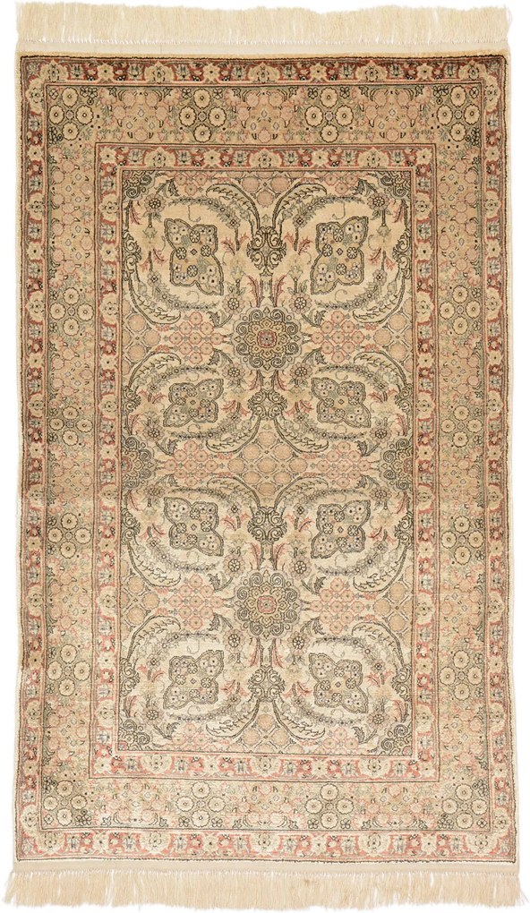 Hereke Tappeto 80x120 (Cina) Annodato A Mano