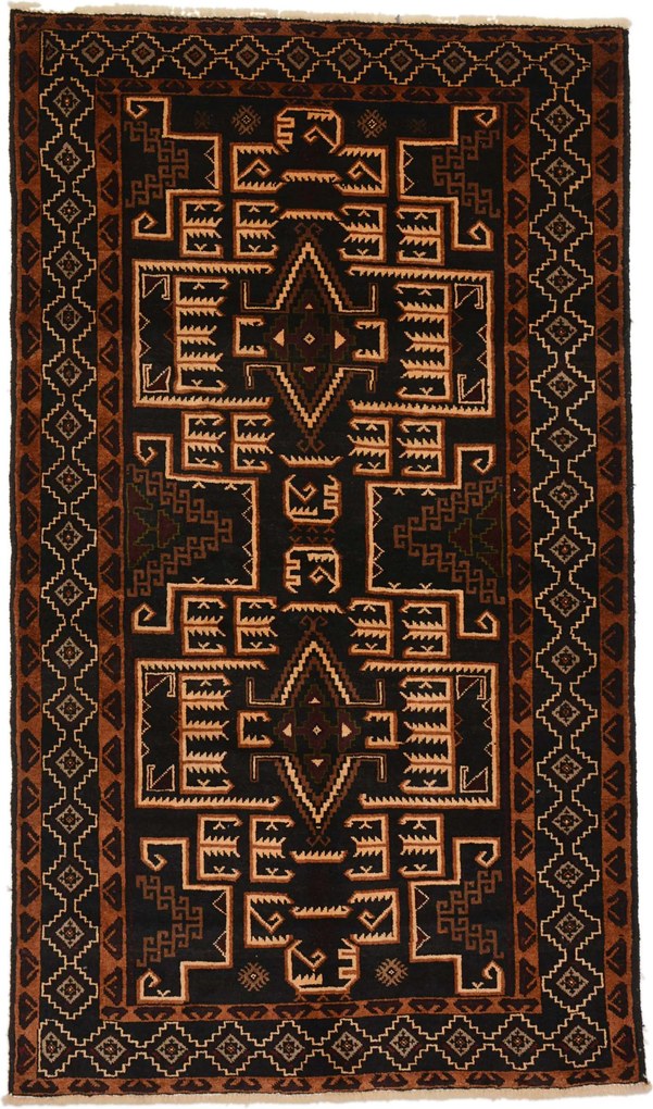 Beluch Tappeto 120x190 (Afghanistan) Annodato A Mano