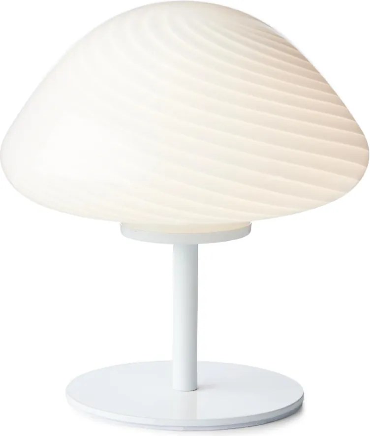 Halo Design 746996 - Lampada da tavolo CANDY MINI MUSH 1xG9/25W/230V Ø 17 cm bianca