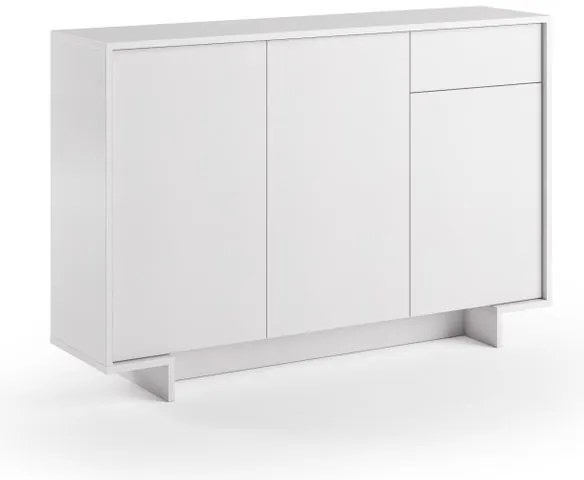Mobile Madia Slim L 134 x H 87 x P 35 cm bianco