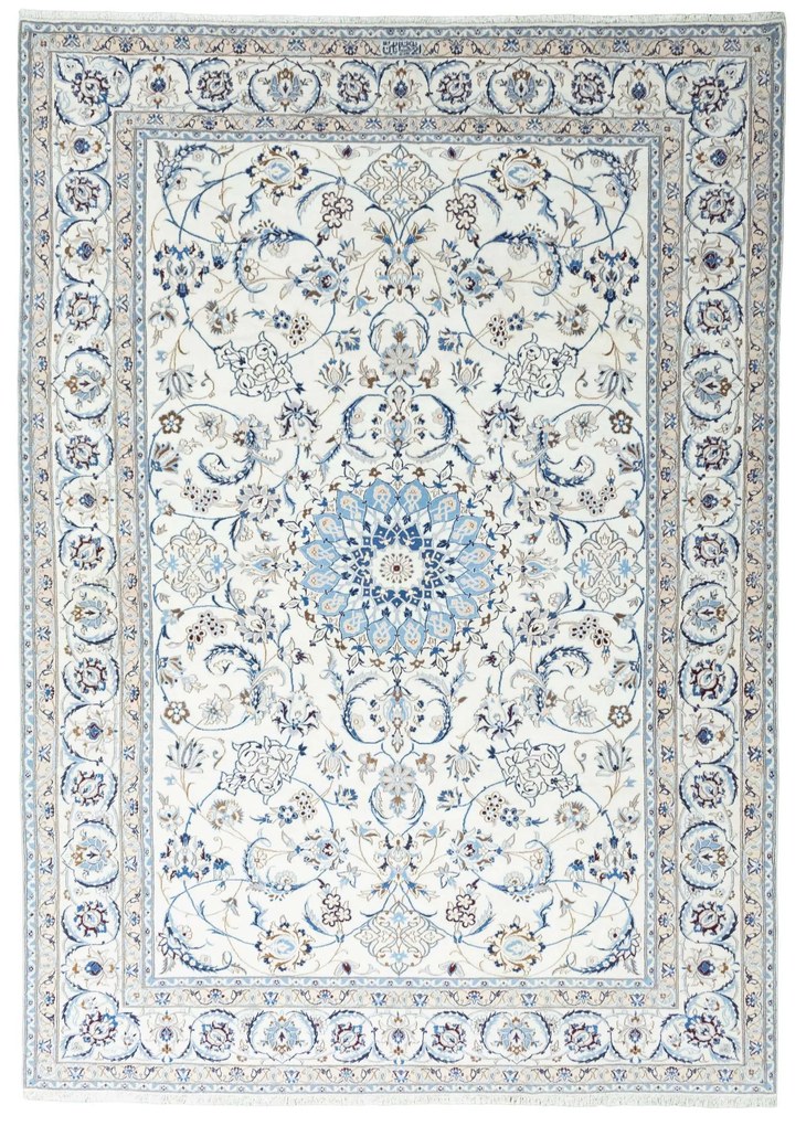 Nain Tappeto persiano 250 x 350 Beige (Iran) Annodato A Mano