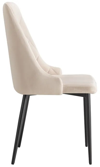 Sedia Stoik Velluto - Beige