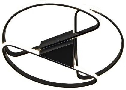 Plafoniera LED dimmerabile LED/75W/230V 3000-6500K nero + +TC