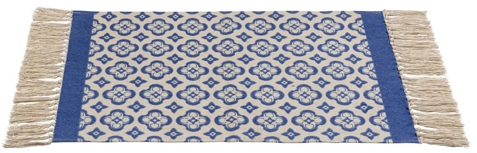Tappetino da bagno blu-beige 50x80 cm Presa - Wenko