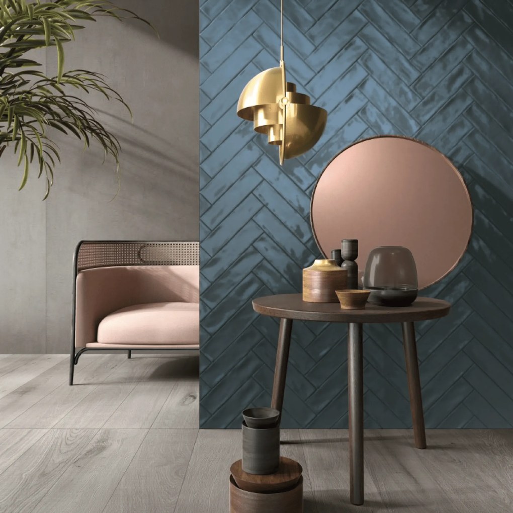 Ceramiche Abk Rettificato 20x120 "Crossroad Wood" Grey