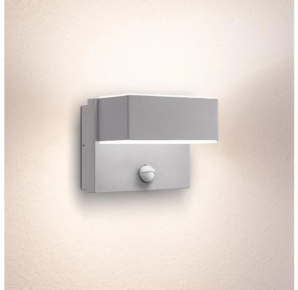 Eglo 97159 - Applique a LED  da esterno con sensore AZZINANO 2xLED/5,6W/230V