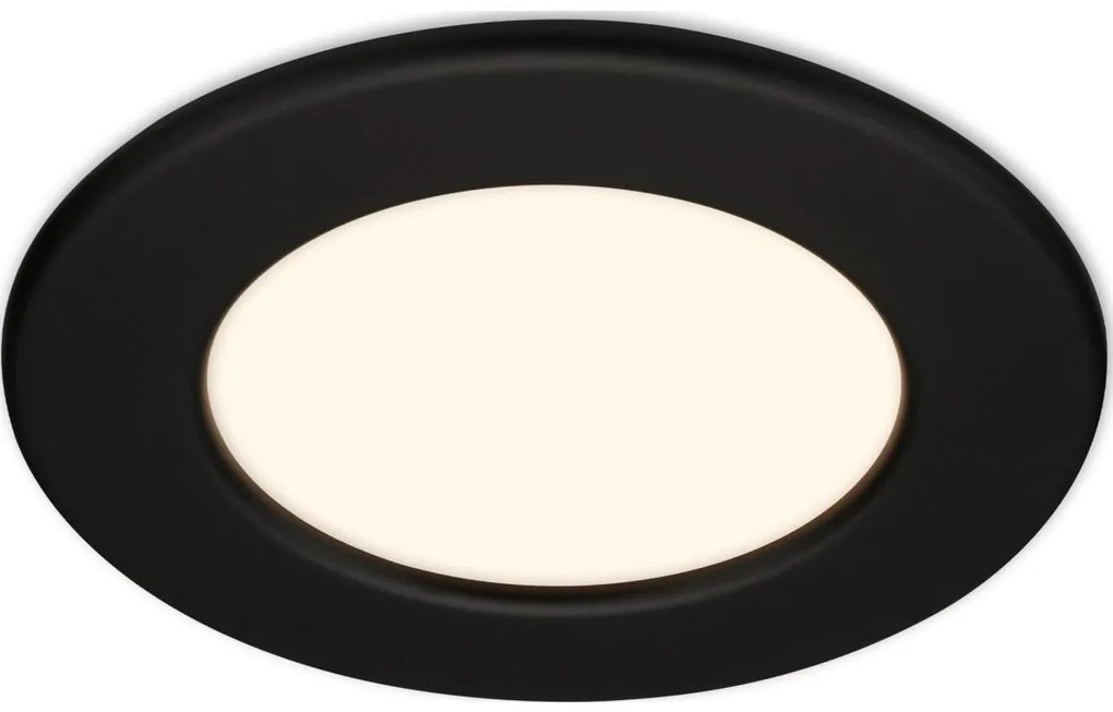 Briloner 7049015 - Faretto da incasso per bagno LED/6W/230V IP44 nero