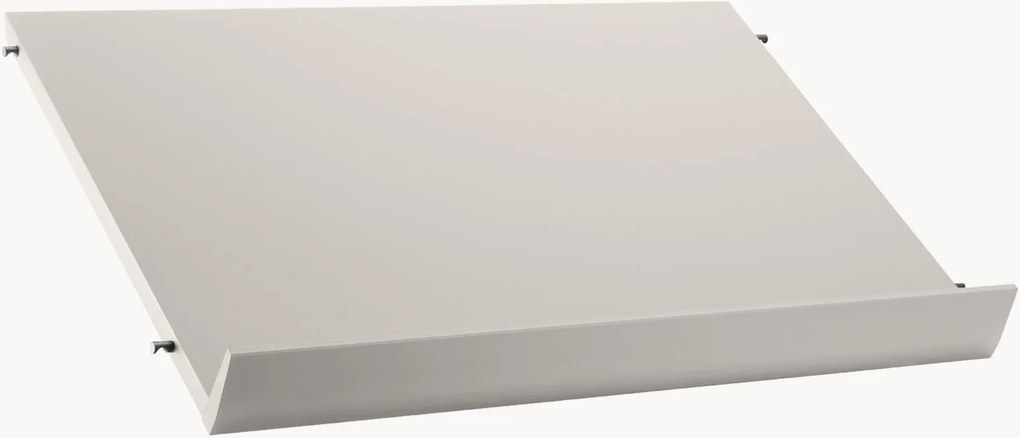 Ripiano portariviste String System, larg. 58 x prof. 30 cm