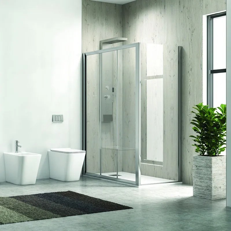Box doccia 140X80 apertura scorrimento KP3000S - KAMALU