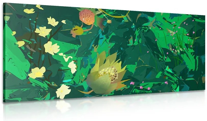 Quadro su tela – Mistero della giungla